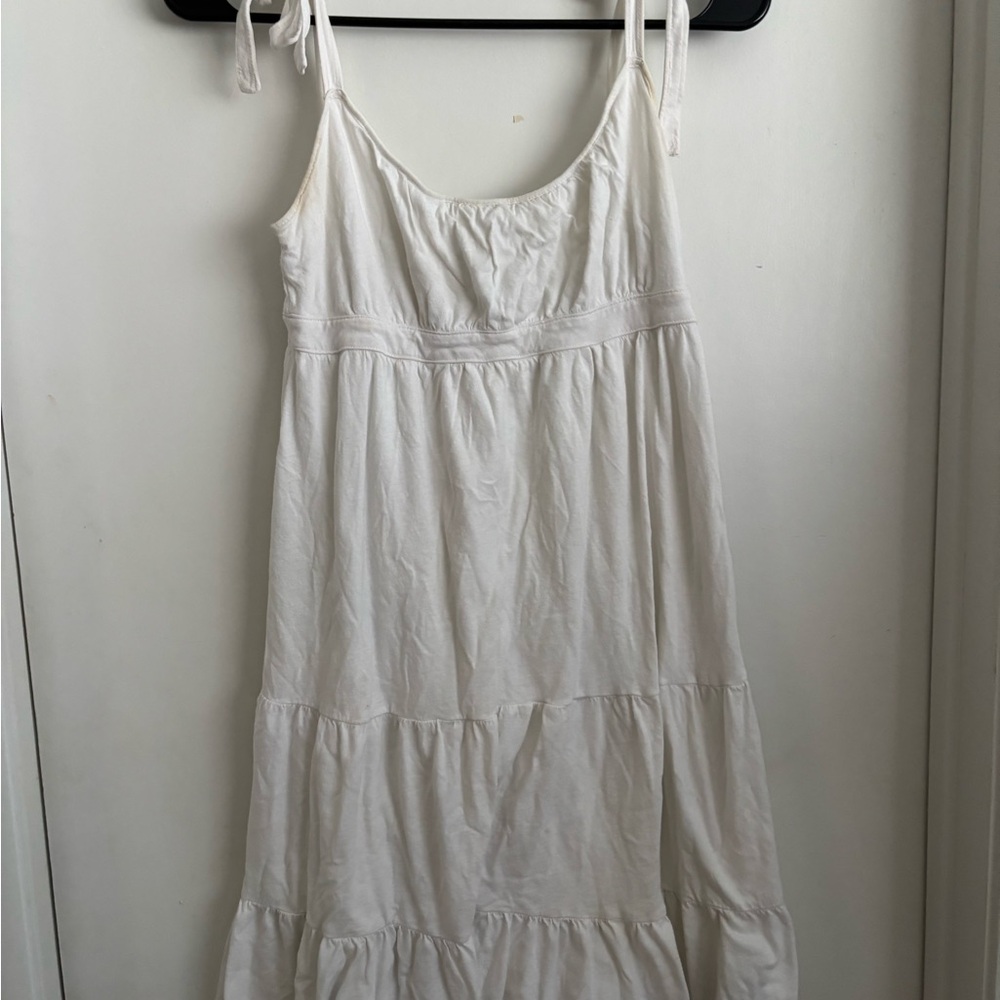 American Eagle Outfitters White and Yellow Garment